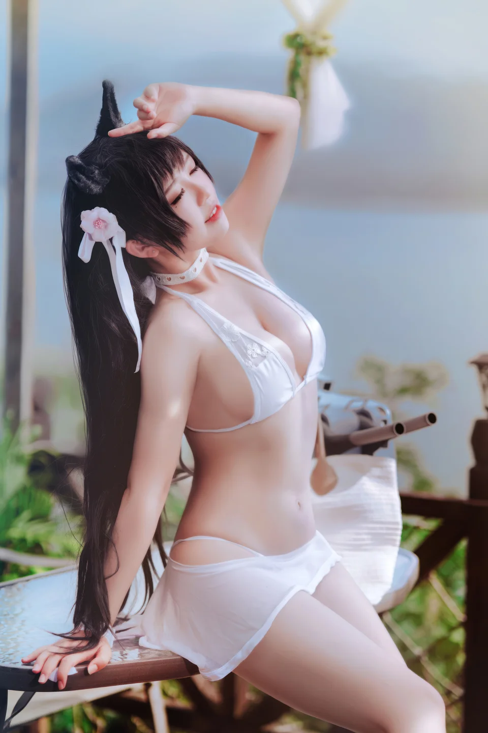 半半子 - No.100 碧蓝航线·爱宕 泳装 [27P-171MB] tg@simisebaisi 【丝足阁】014.webp